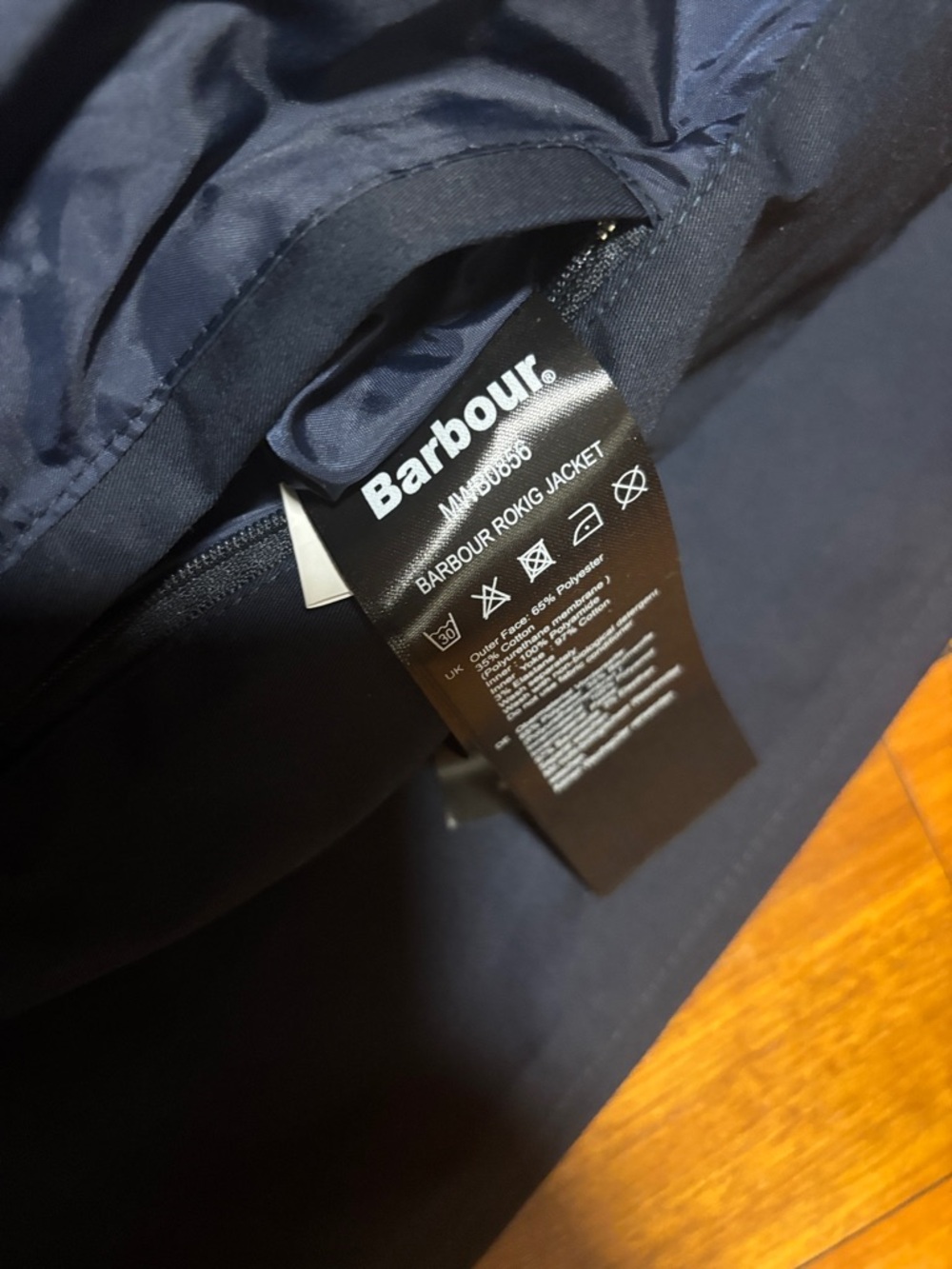 Barbour Rokig waterproof jacket - Picture 4 of 5